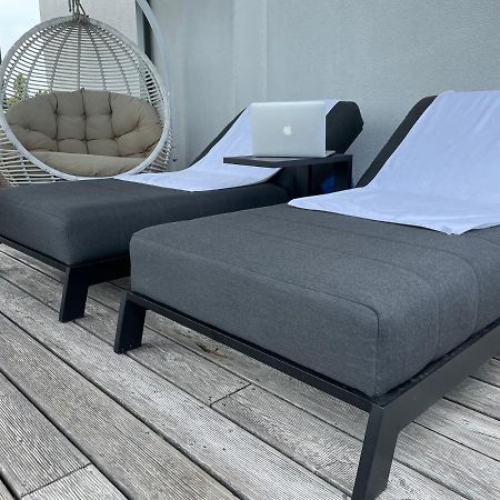 Apartamento Sea View Penthouse Terrace Palanga Old Town Exterior foto