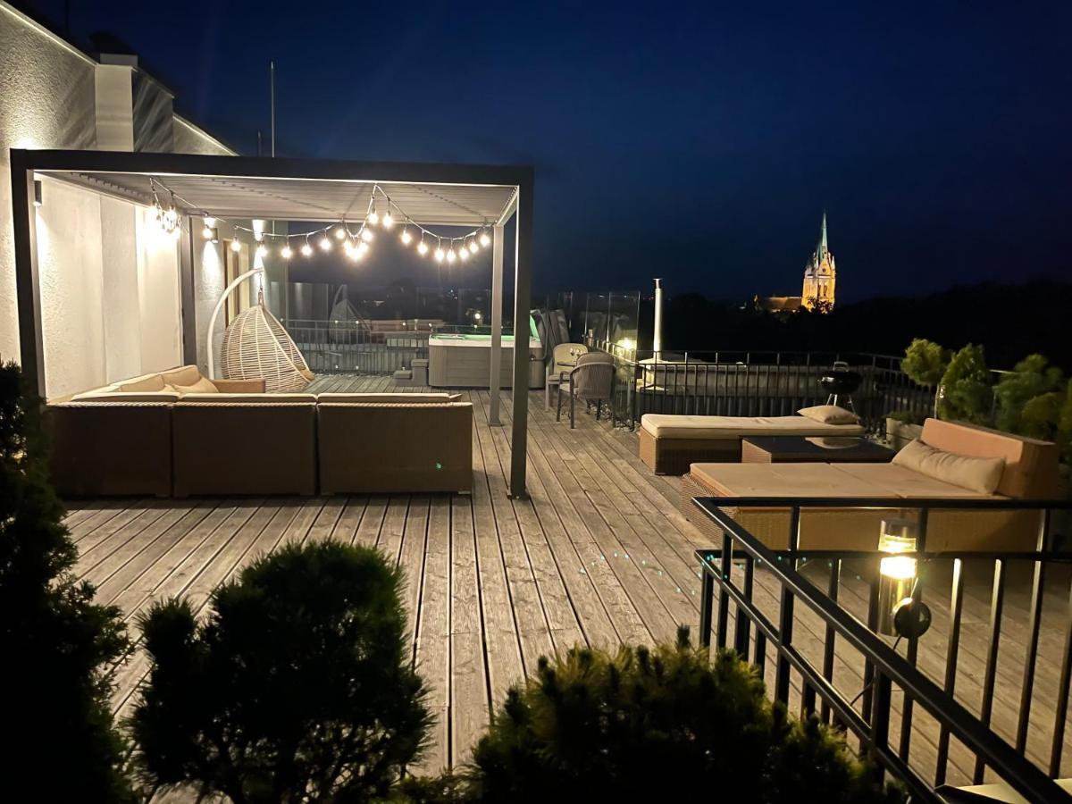 Apartamento Sea View Penthouse Terrace Palanga Old Town Exterior foto