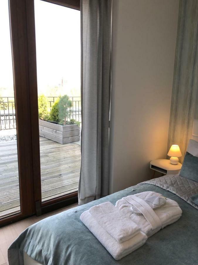 Apartamento Sea View Penthouse Terrace Palanga Old Town Exterior foto