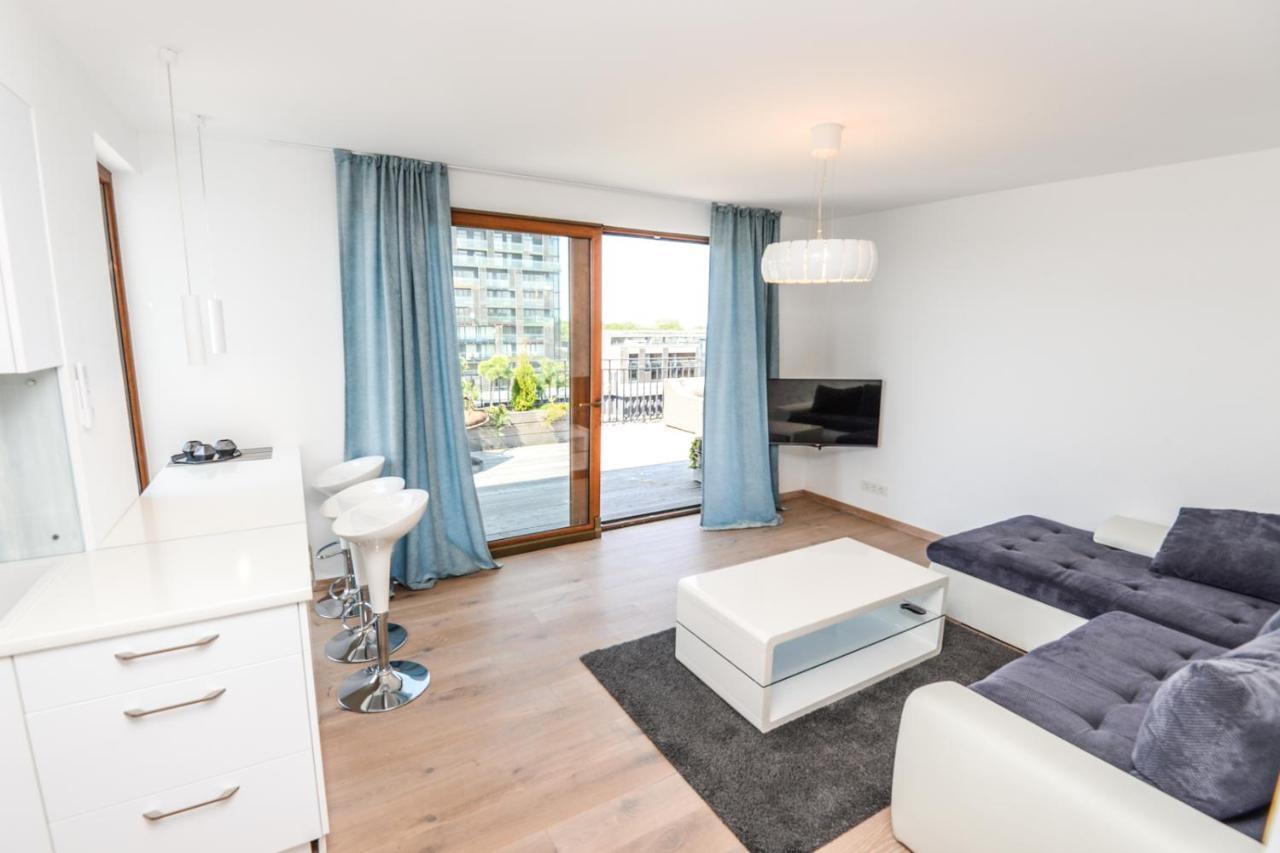 Apartamento Sea View Penthouse Terrace Palanga Old Town Exterior foto