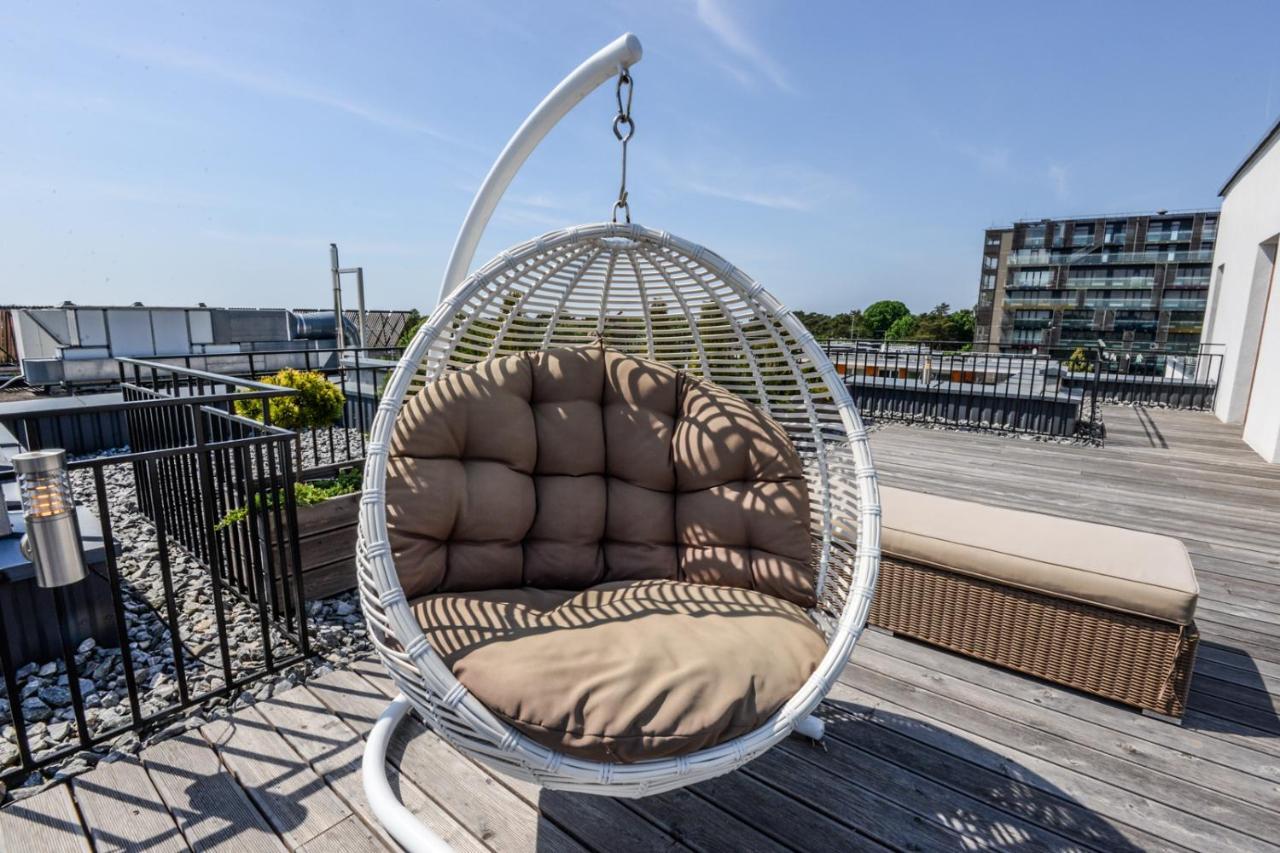 Apartamento Sea View Penthouse Terrace Palanga Old Town Exterior foto